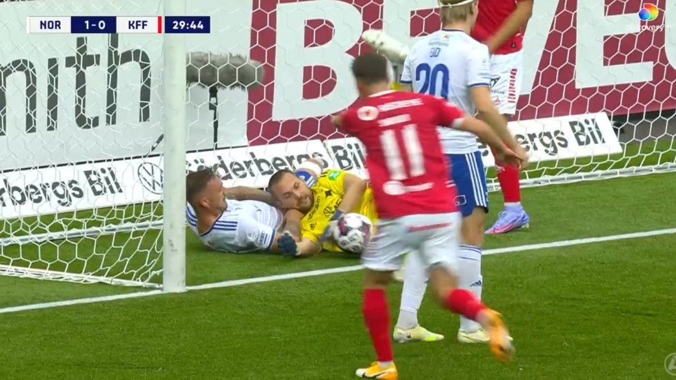 Oscar Jansson och IFK Norrköping hade den här gången tur med domarmarginalerna.