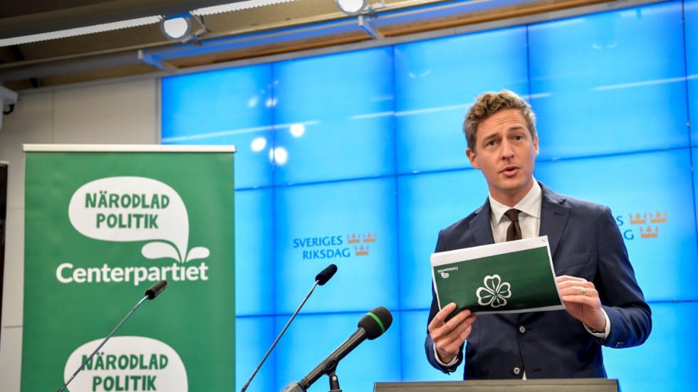 Emil Källström var tidigare Centerpartiets ekonomisk-politiske talesperson. Arkivbild.