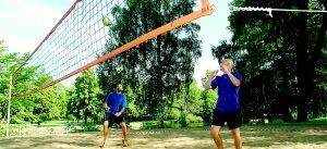 Beachvolleyboll  i Bruksparken