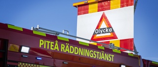 Rökutveckling i lägenhet i Öjebyn