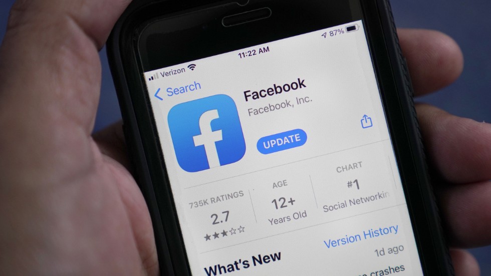 Nätverket hade över 1|600 falska konton på Facebook, som spred desinformation från hemsidor som efterliknade nyhetsmedier. Arkivbild.