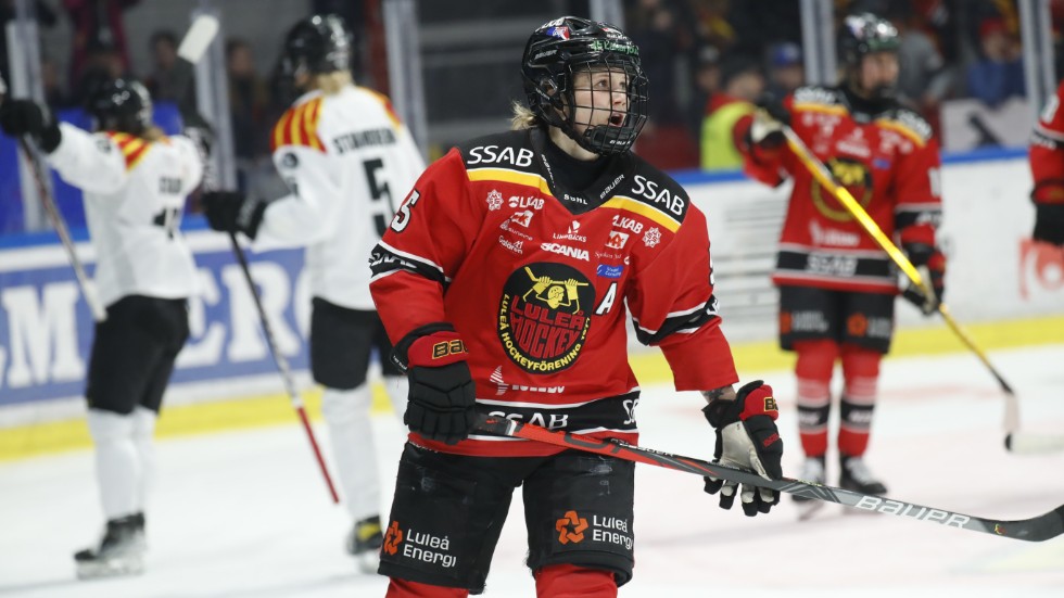 Luleås Johanna Fällman.
