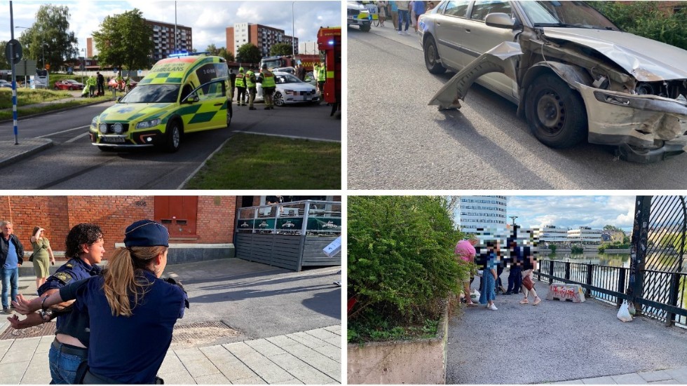 Måndagen den 8 augusti utspelade sig en dramatisk biljakt i centrala Norrköping. Nu åtalas den 43-årige föraren.