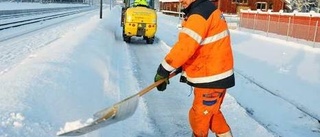 Bangården måste skötas trots kylan