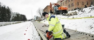 Åkanten rustas upp