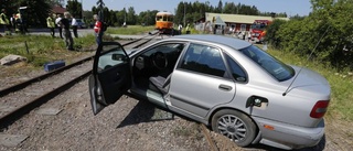 Misstänks efter kollisionen