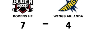 Wings Arlanda utslaget i HockeyAllsvenskan Play Off 2 till Allsvenskt kval efter förlust