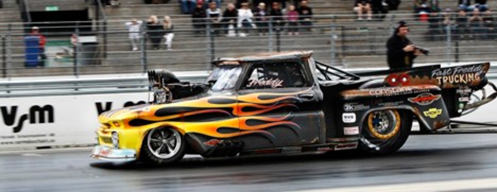 Fredrik Fagerström från Huddinge vann Pro Modified.