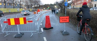 Fritt fram att cykla i gatan