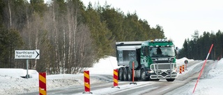 Väg rustas för gruvtransporter