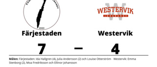 Westervik förlorade borta mot Färjestaden