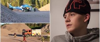 Theo, 16, räddade livet på sin vän – låg under ytan i 25 minuter: "Jag var död" 