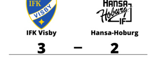 Uddamålsseger när IFK Visby besegrade Hansa-Hoburg