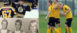 Fotbollsprofiler lade skorna på hyllan • Vimmerbytjejer på landslagsläger • Skön revansch i hockeyderbyt