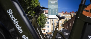 Brandfarliga hyrcyklar stoppas i Stockholm