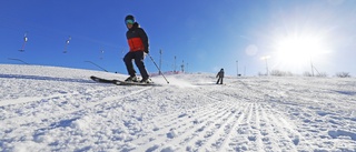 Sol och klarblå himmel – full fart i Vilstabacken