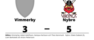 Förlust för Vimmerby hemma mot Nybro