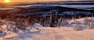 Skidföret står sig bra i inlandet