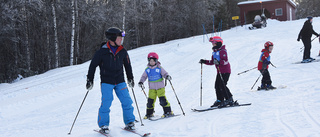 Start för skidskola på Gruvberget