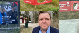 Nästan hälften av S-affischer nedrivna – partikassan klarar inte av vandaliseringen: ”Grövre och mer systematiskt än tidigare”