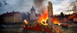 Omöjligt att fastställa brandorsaken i Västrum