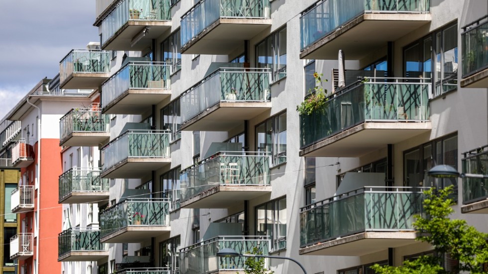 Flerbostadshus i Stockholm. Arkivbild.