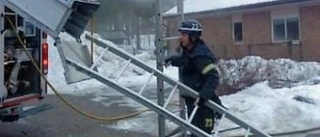 Brand bröt ut på förskola