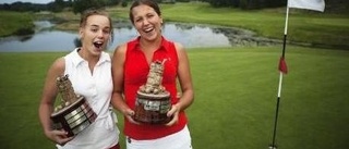 Johanna och Cornelia tog dubbelseger i NT-golfen