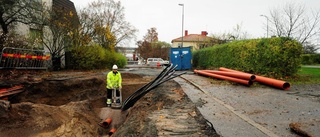 Västervik grävs upp för bättre ledningar