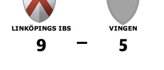 Seger för Linköpings IBS hemma mot Vingen