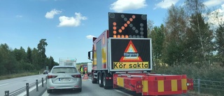 Singelolycka på E22