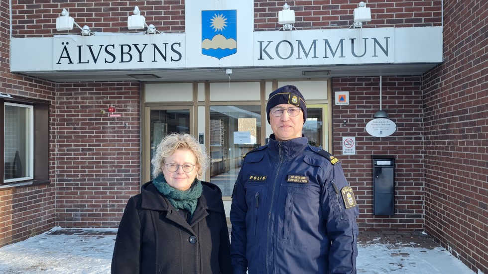 Kommunchef Anna Lindberg och kommunpolisen Bo Hedlund har nu fokus klart för de närmaste fyra åren. Främst förebyggande arbete med barn och ungdomar, men man ska också verka för trygga miljöer och arbeta mot våld i nära relationer och våld i offentliga miljöer.