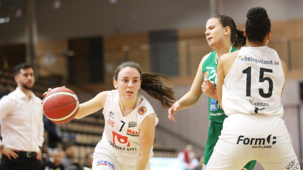 Regina Aguilar Motta var het när Visby Ladies körde över Eos.