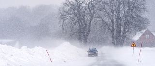 Ny vädervarning från SMHI – stora mängder snö väntas på södra Gotland 