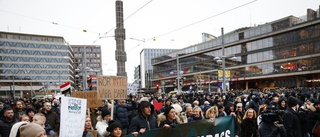 Tusentals protesterade mot vaccinpass