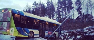 Buss i diket