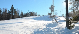 Discoslalom i backen när sportlovet firas in