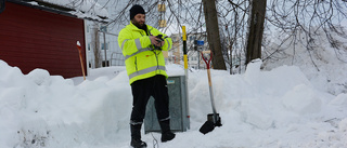 Nu håller kabelbrottet på att lagas