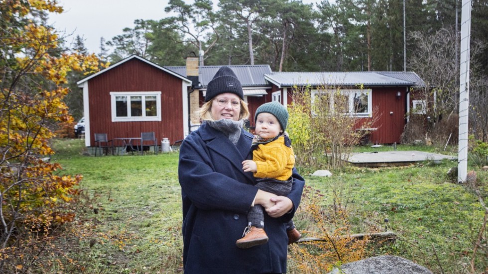 Intill familjens hus på Rövar Liljas väg vid Högklint vill Christine Westemar bygga ett nytt bostadshus.