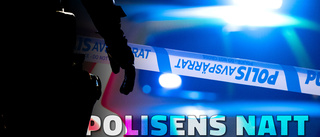 Så var polisens natt i Norrbotten