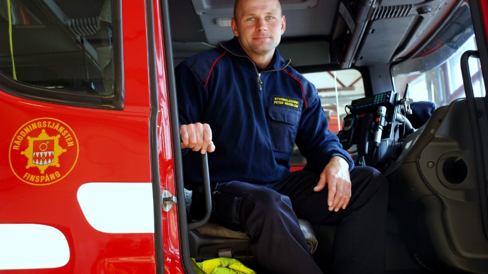 Peter Kindblom, räddningschef i Finspång.