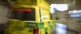 Ambulans fick vårda två patienter