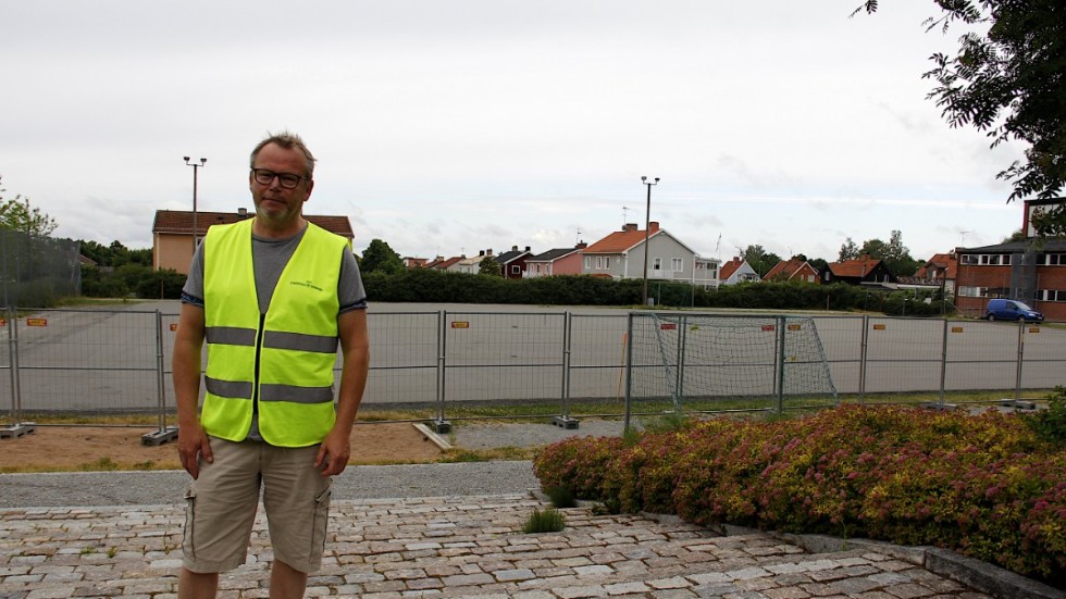 På grusplanen bakom Lars Karlsson blir det parkourbana, rink och två fotbollsplaner med konstgräs.