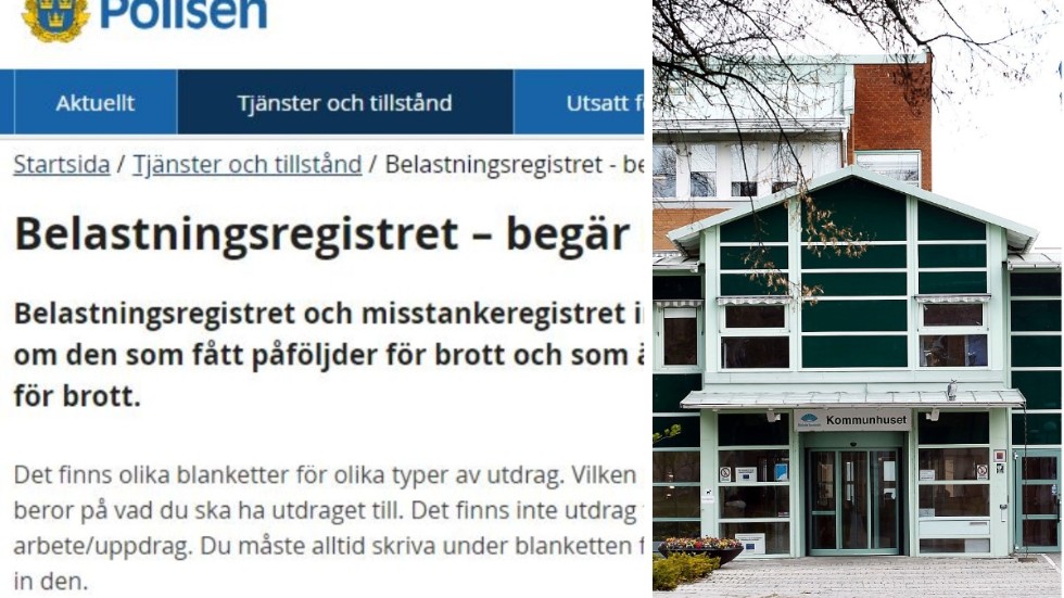 Förslaget om att kommunen ska kräva utdrag ur belastningsregistret kommer att röstas ner.