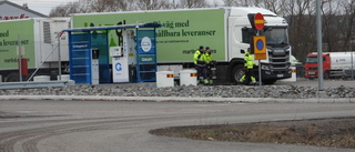 Större utsläpp hindrades med hjälp av nödstoppsknappen