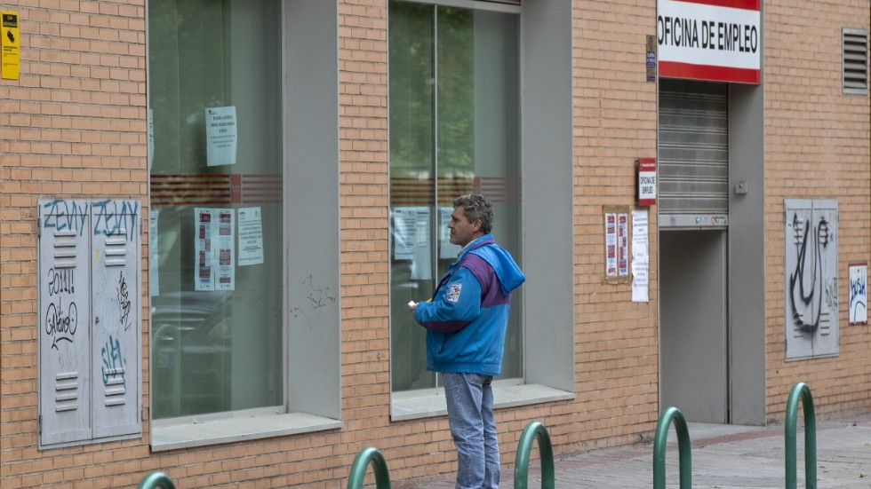 Arbetslösheten i Spanien ökar mest inom servicesektorn. Arkivbild.