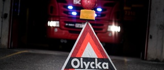 JUST NU: Trafikolycka på riksväg 40