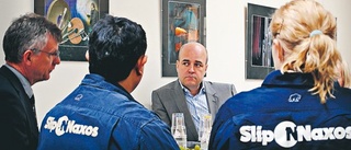 Fredrik Reinfeldt besökte SlipNaxos