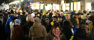 ”Jag kommer minnas kvällen när tusentals gotlänningar manifesterade för Ukrainas rätt”