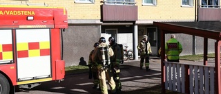 Larm om brand var torrkokning